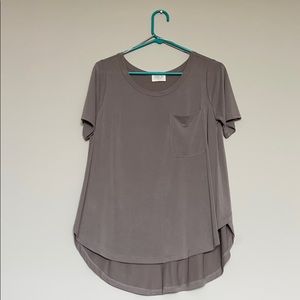 Gray Sienna Sky Pocket Shirt